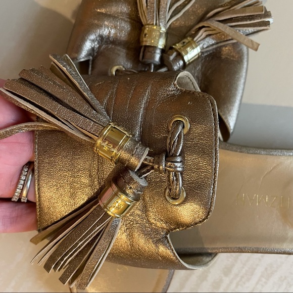 Stuart Weitzman slides size 7 - Picture 2 of 3